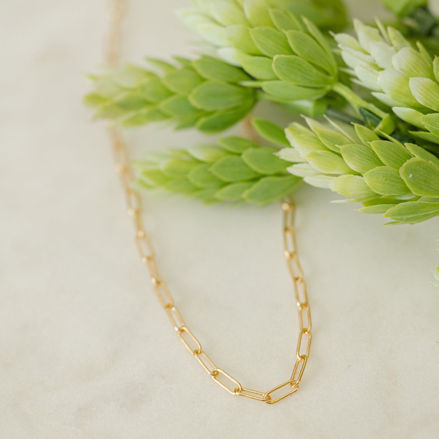 Jane Link Necklace | 14k