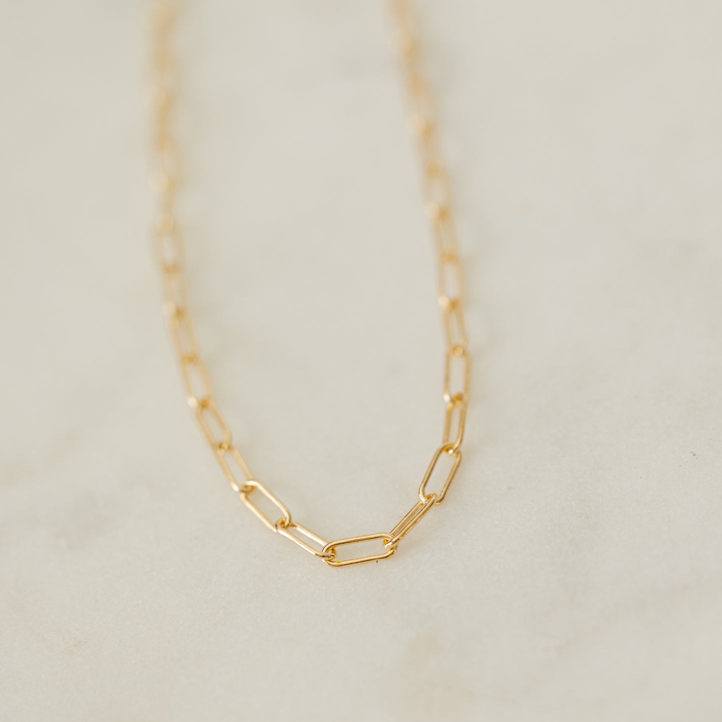 Jane Link Necklace | 14k