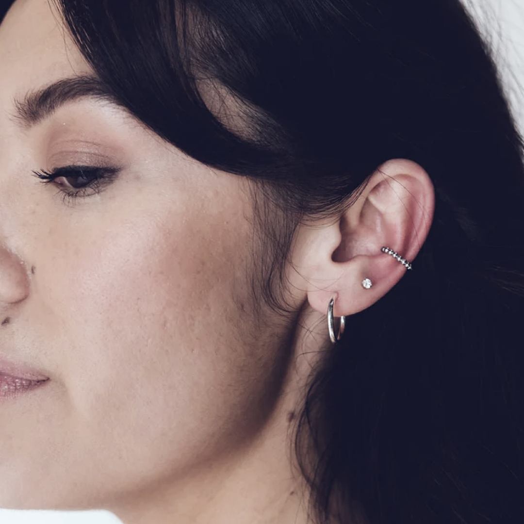Chloe Ear Cuff Silver - Main Image
