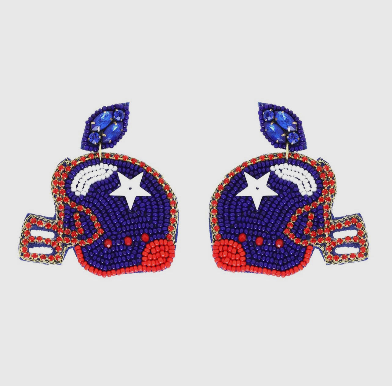 Mandie Helmet Earrings