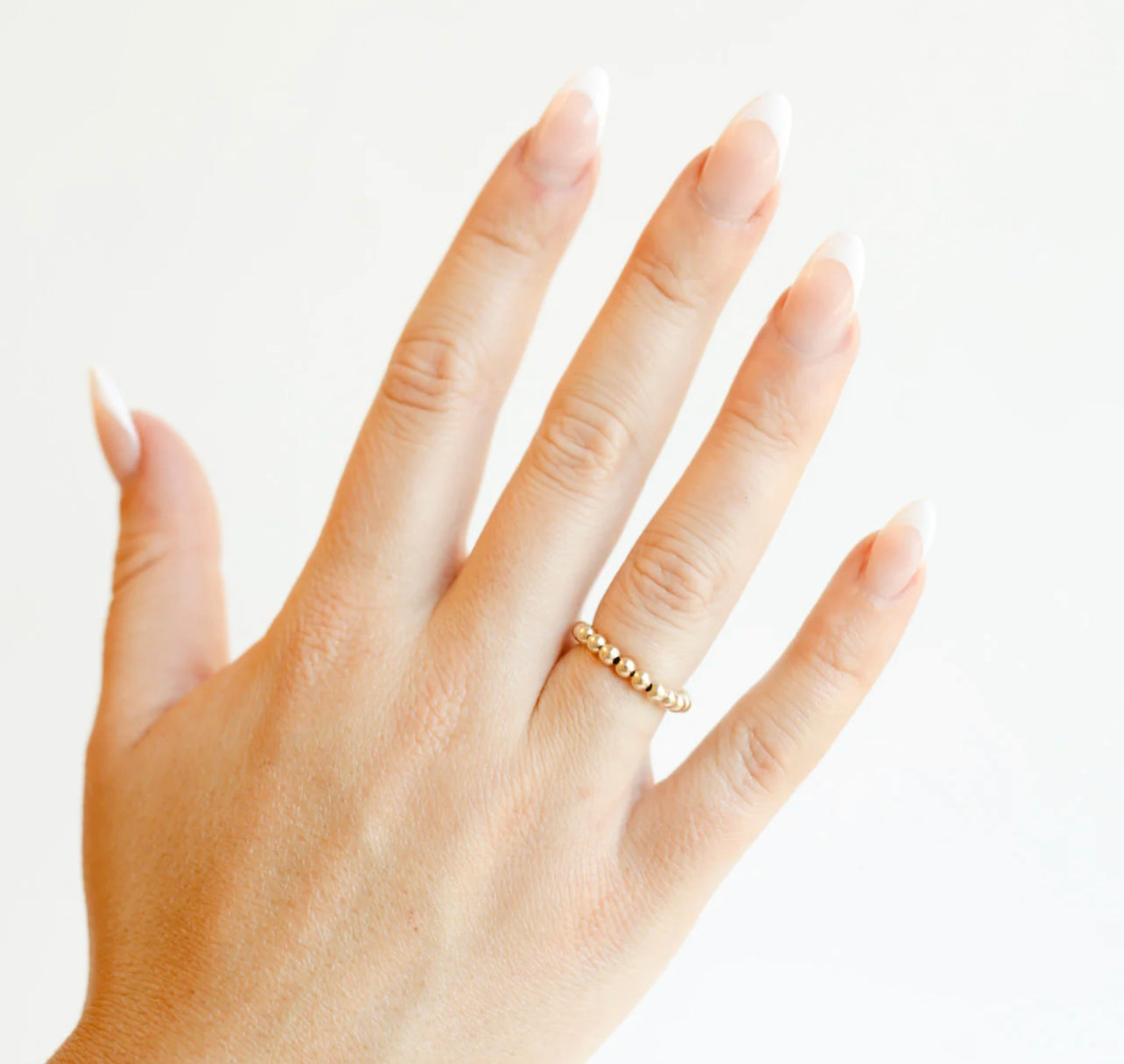 Lauren Beaded Ring | 14k Gold