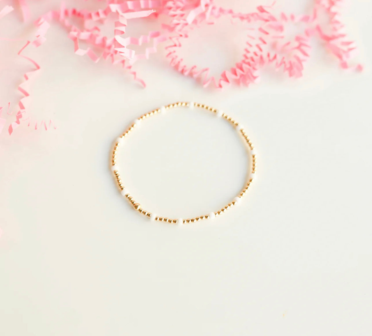 Poppi Beaded Bracelet | 14k Gold