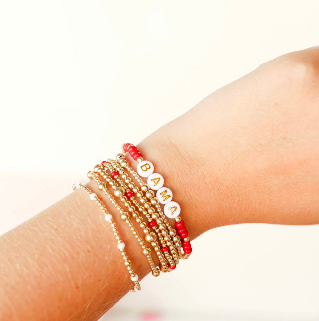 Poppi Beaded Bracelet | 14k Gold