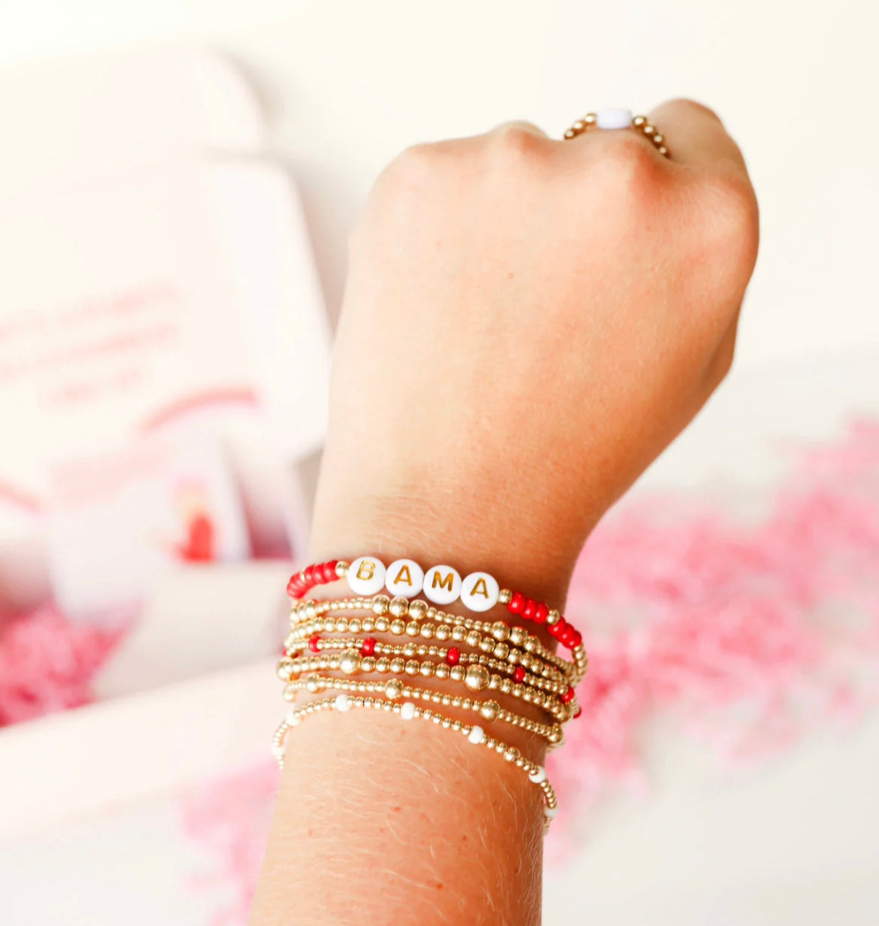 Poppi Beaded Bracelet | 14k Gold