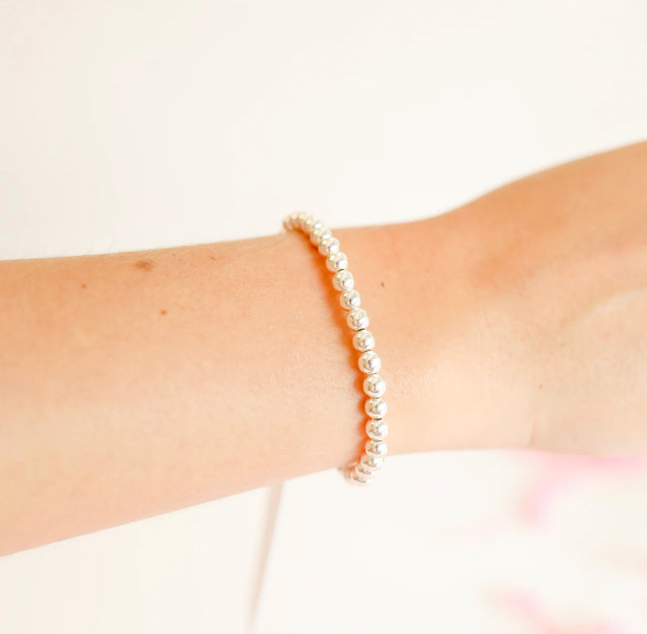 Ruth Beaded Bracelet | Sterling Silver