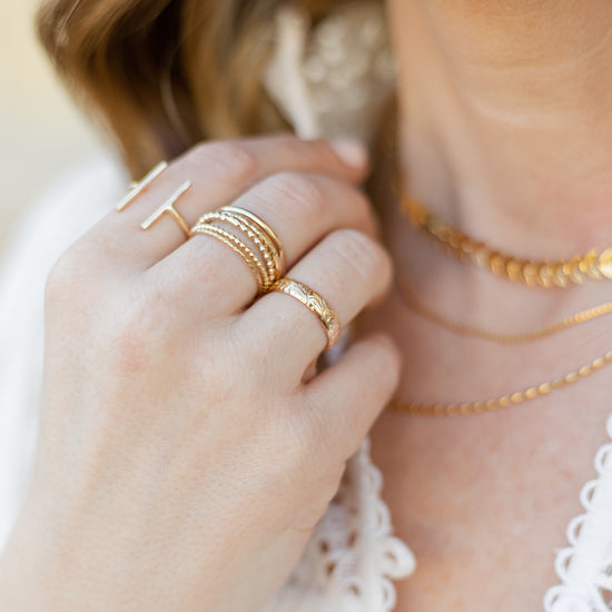 Penny Ring | 14k Gold